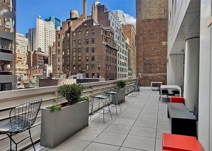 Stylish 2Bd With Washer And Dryer Near Times Square