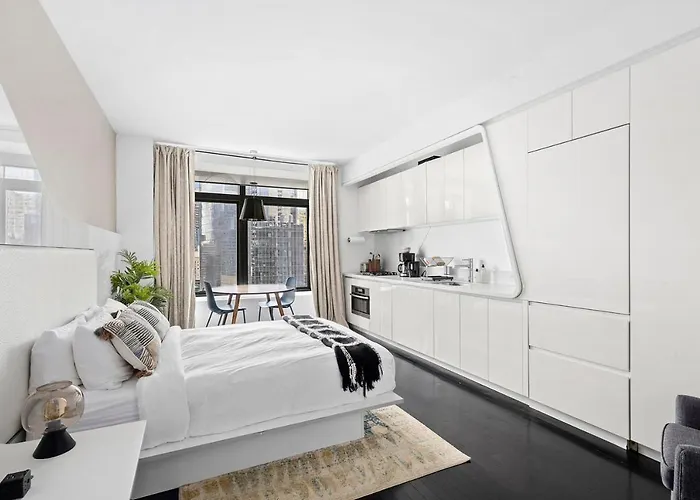 Financial District Studio W Wd Gym Elevator Nyc-1359