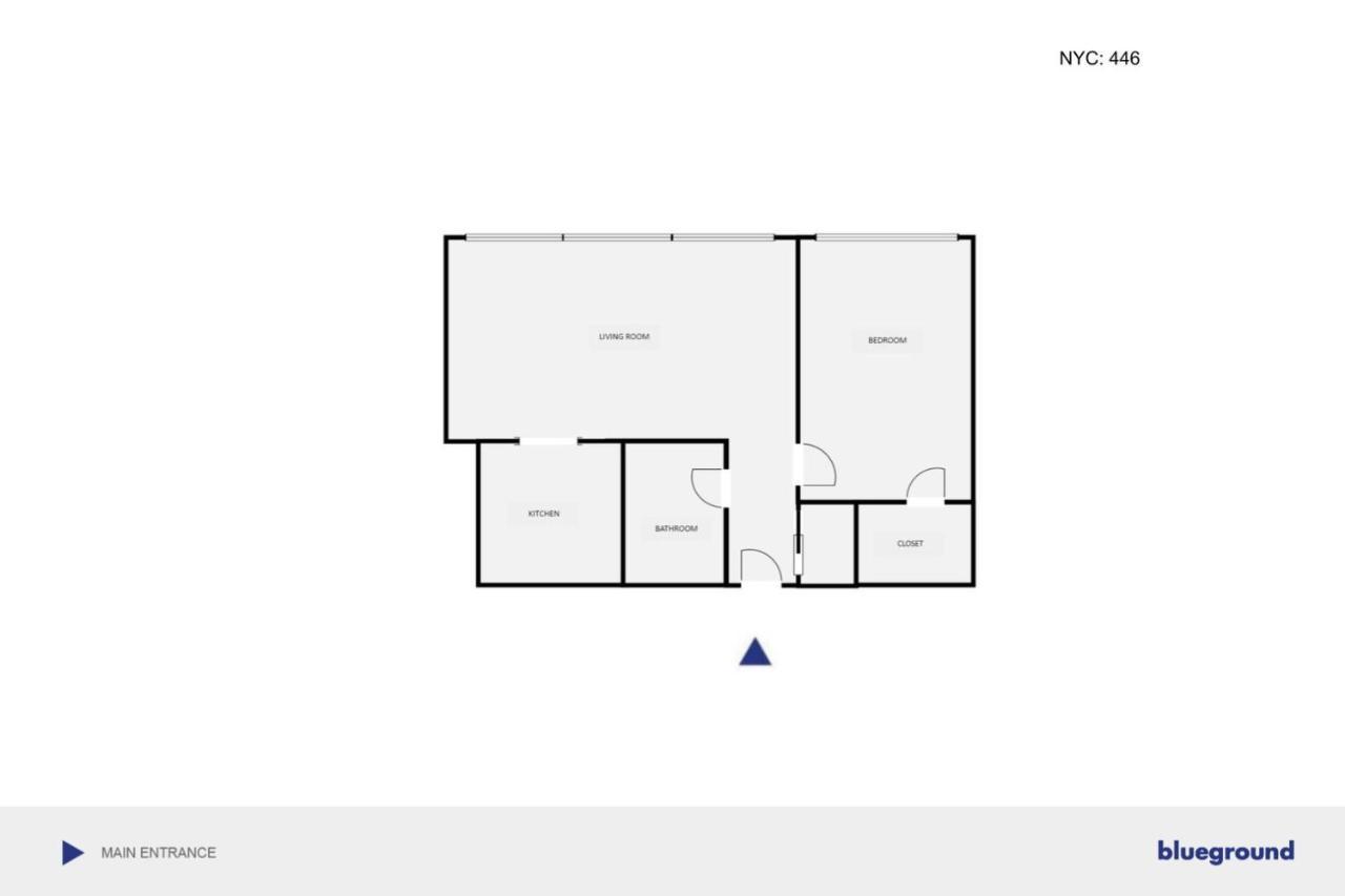 Apartment Tribeca 1br W Doorman Gym Nr Freedom Tower Nyc-446 New York