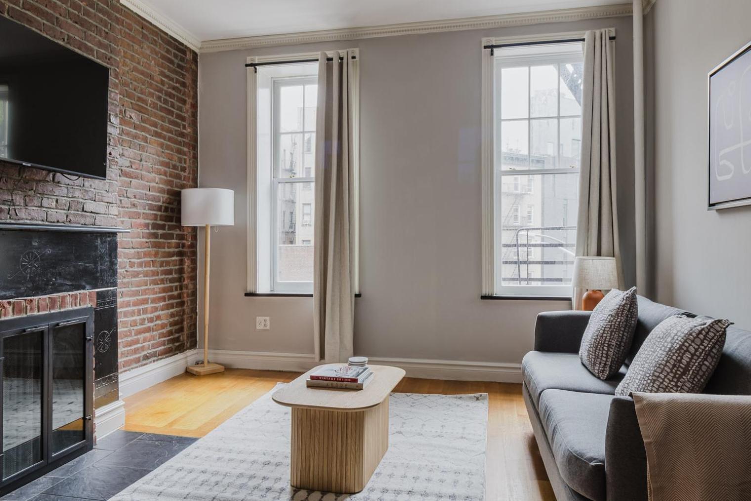 Blueground West Village Furnished Kitchen Wd Nyc-1564 Apartment