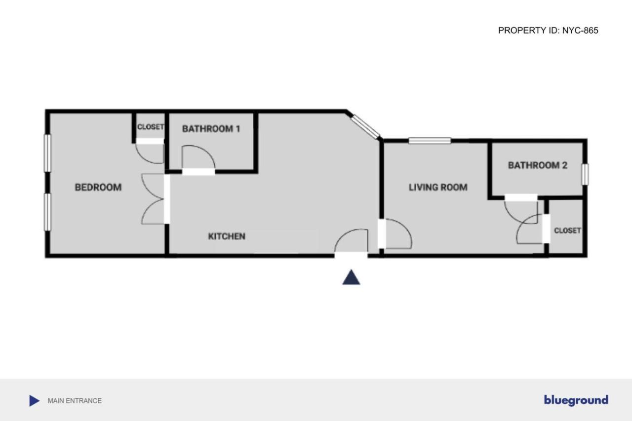 Sunlit Les 1br W Wd Nr Bd Train Nyc-865 New York