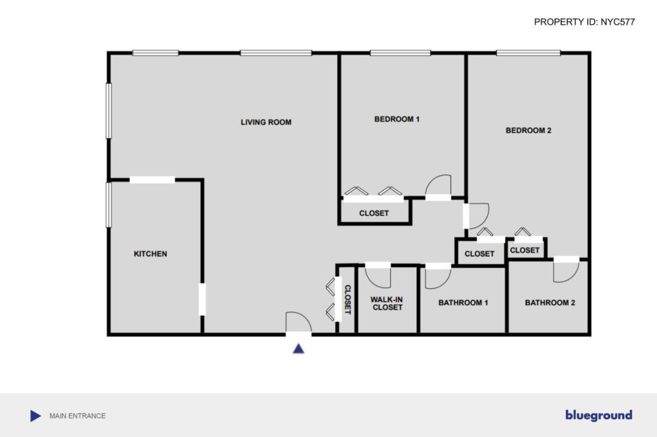 Uws 2br W Gym Dm Elev Nr Park Trains Nyc-577 Apartment New York