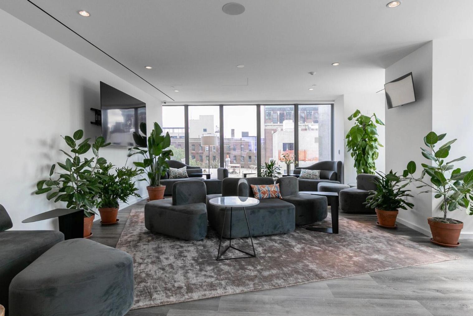 Clinton Hill 1br W Wd Gym Pool Nr Bam Nyc-972 *