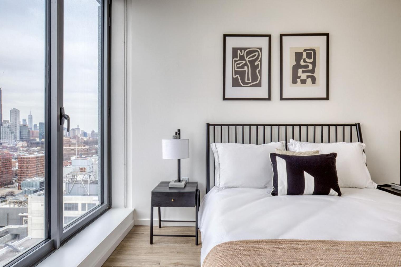 Apartment Clinton Hill 1br W Wd Gym Pool Nr Bam Nyc-972 New York