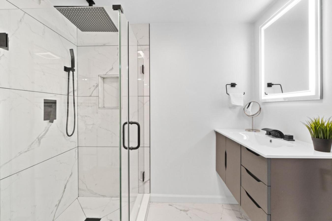 White Marble Retreat Nyc