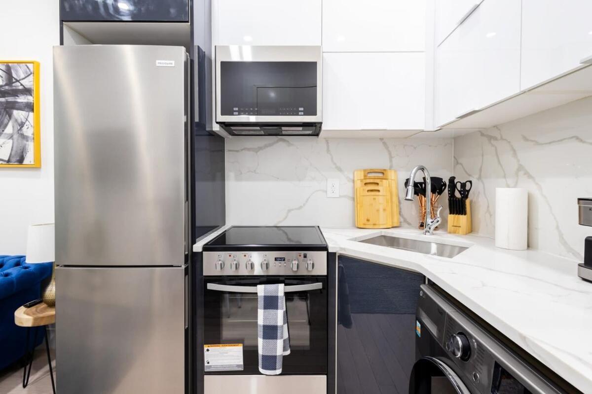 317-1an - New Modern 1br W&d Walk To Park Apartment New York