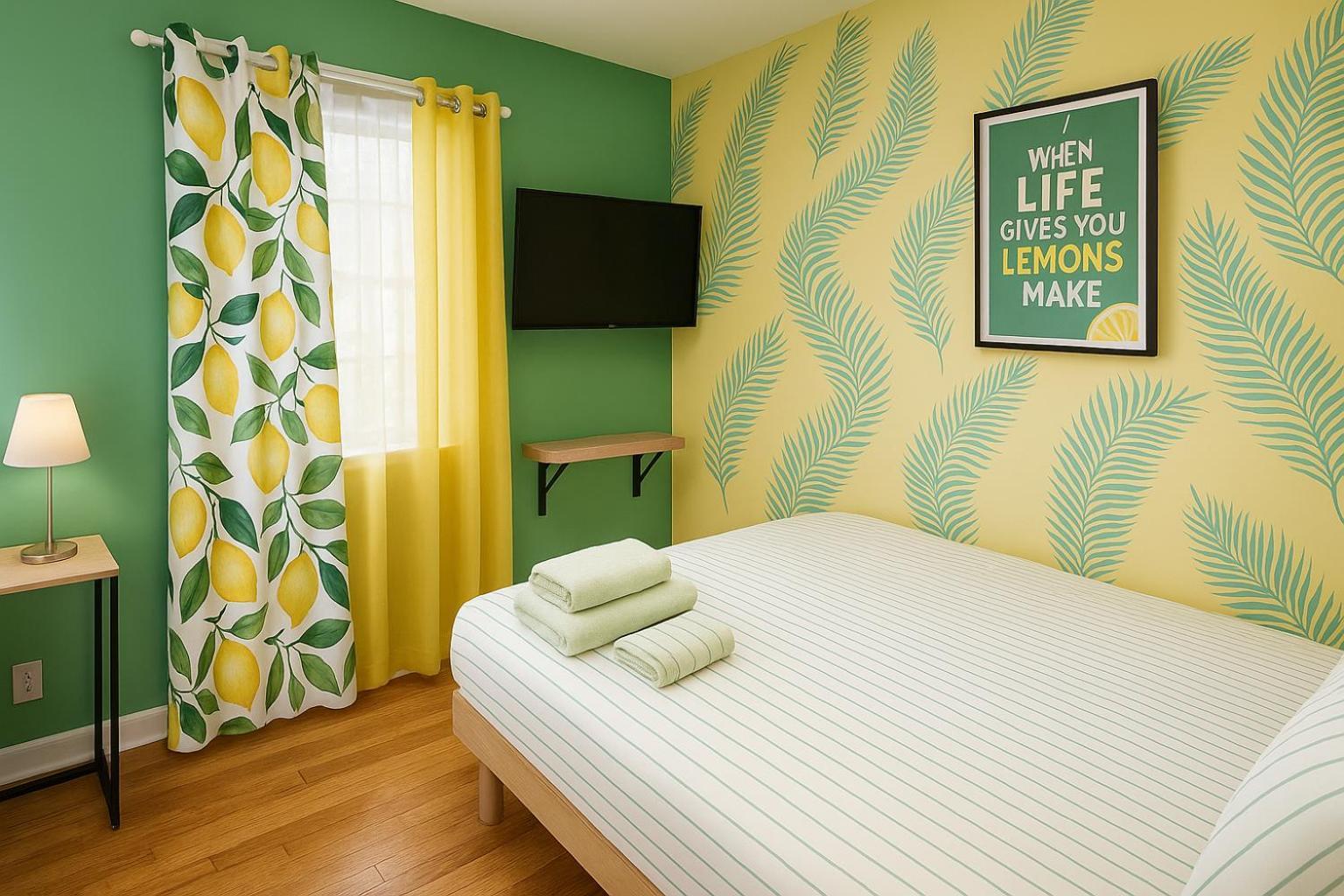 Lemon Vibes Room