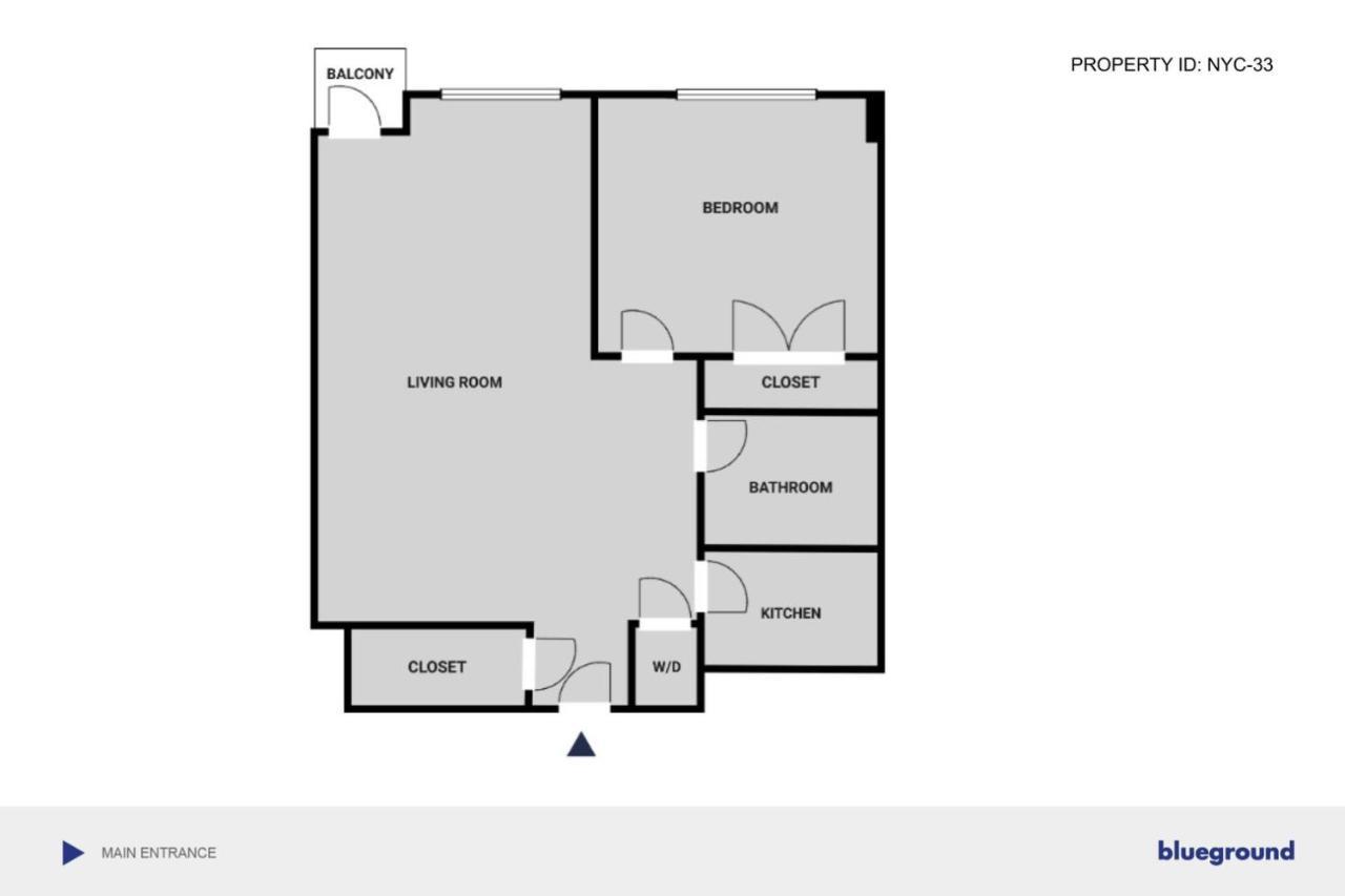 Chelsea 1br W Gym Balcony Doorman Nyc-33